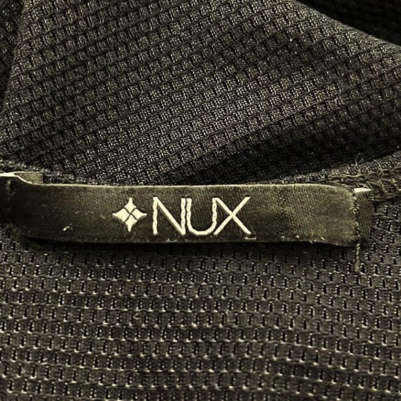 Nux Small Black Cold Shoulder Long Sleeve T Shirt - Picture 6 of 8